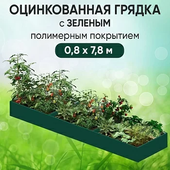 Грядка зеленая (0,8 х 7,8)